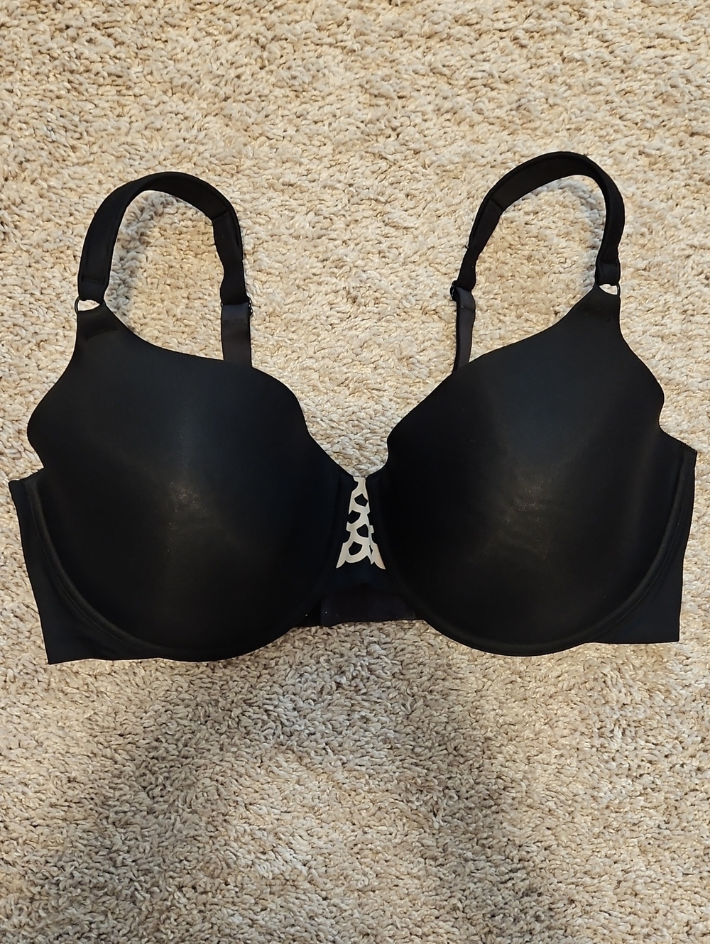 Everyday Smooth Black Underwire T-Shirt Bra Style 35145